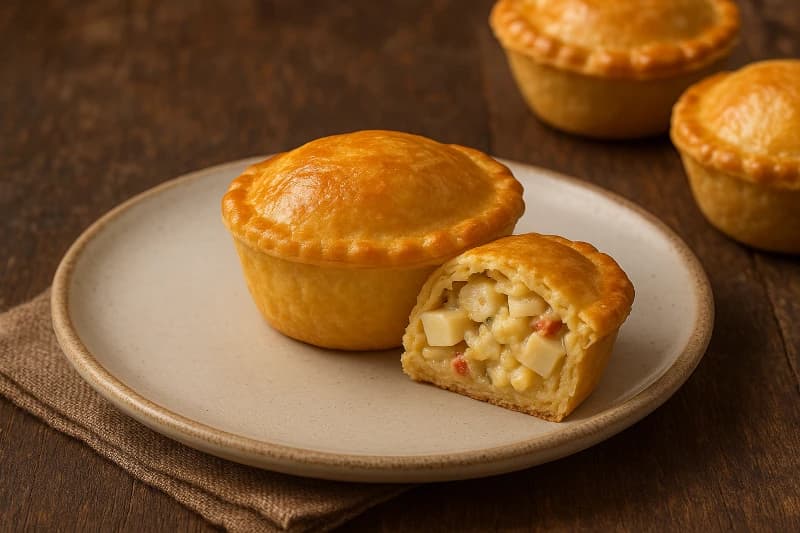 Empadinha de Palmito Caseira