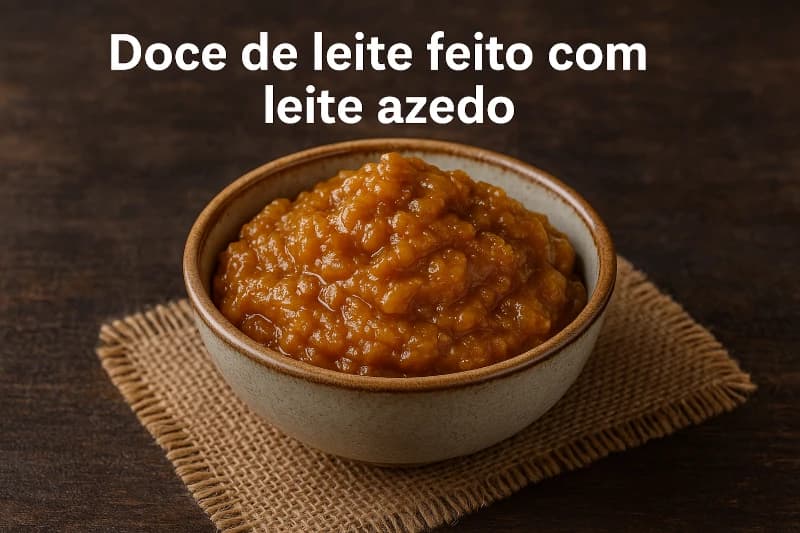 Doce de Leite com Leite Azedo
