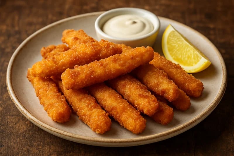 Íscas de Tilápia Frita — Receita Profissional