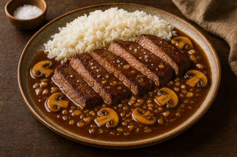 Contra Filé ao Molho Madeira