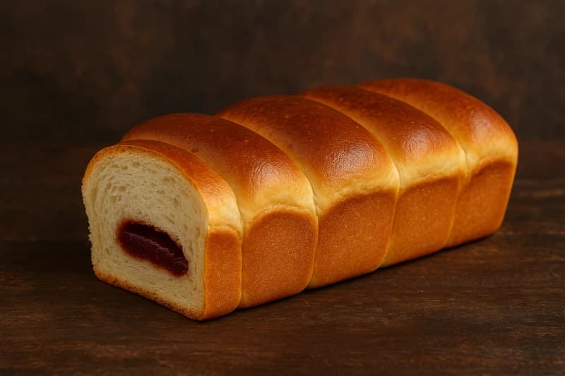 Pão Recheado com Goiabada