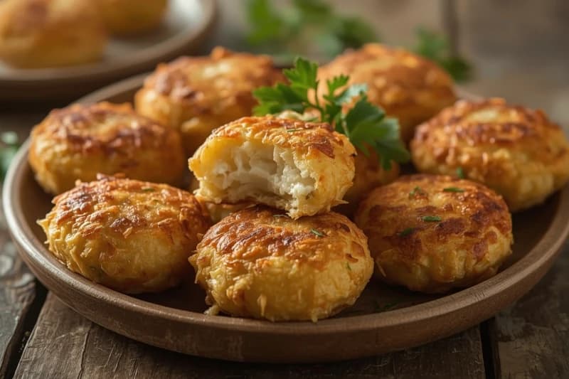 Bolinho de Bacalhau Assado