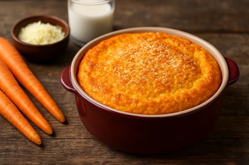 Suflê de Cenoura