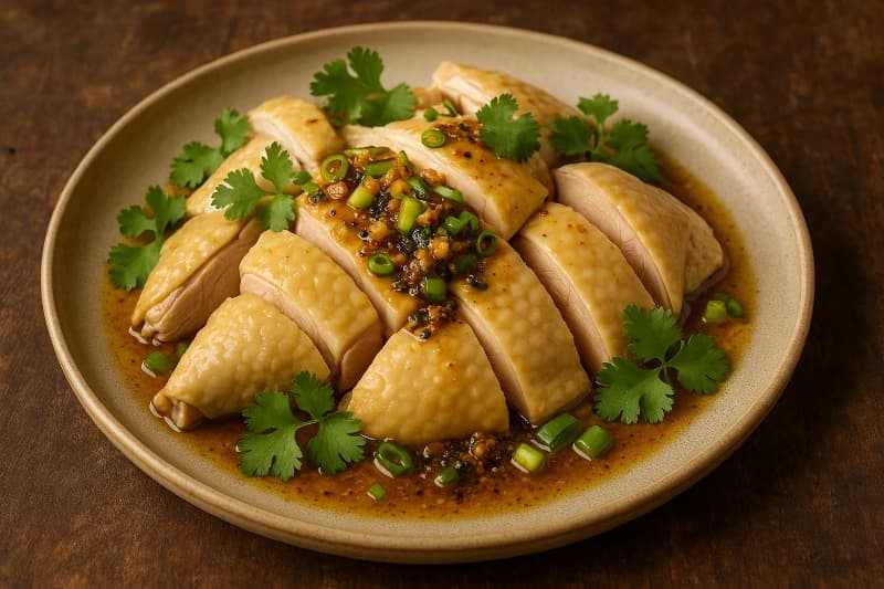 Galinha ao Molho de Especiarias Orientais