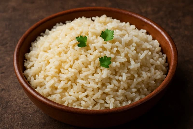 Arroz Branco Soltinho com Toque Cremoso