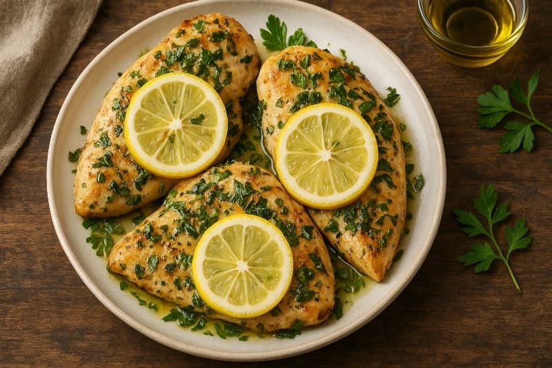 Marinada de Limão e Ervas Frescas