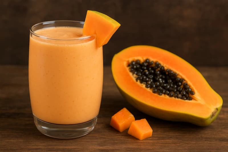 Vitamina Cremosa de Mamão