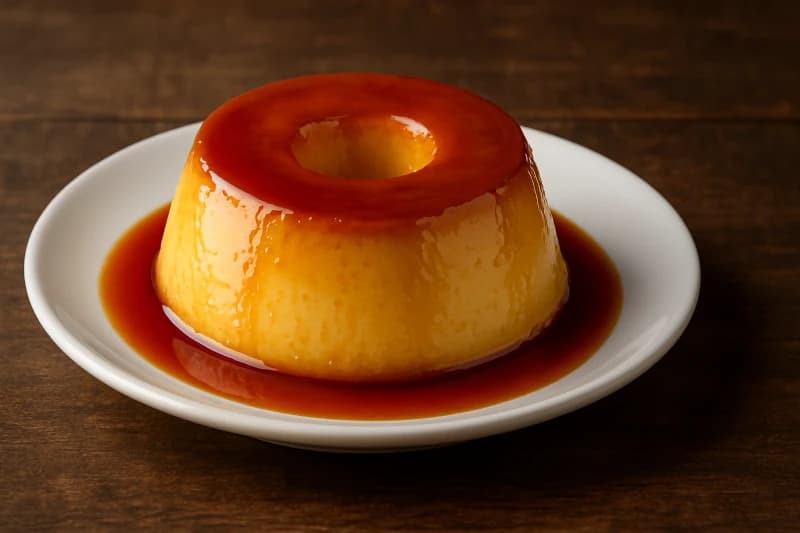 A sobremesa clássica brasileira: cremosa, macia e com a calda dourada perfeita.