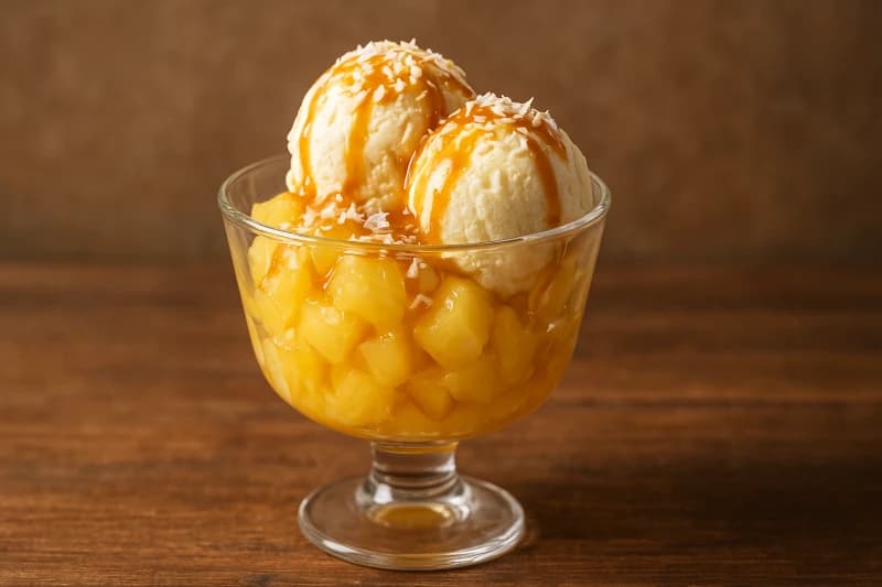 Uma sobremesa leve, refrescante e muito fácil de preparar, perfeita para os dias quentes.