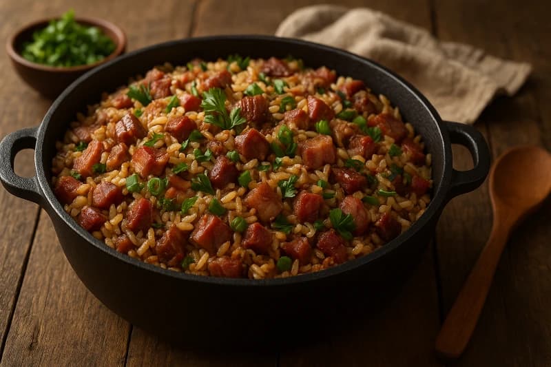 Arroz de Carreteiro Tradicional Gaúcho