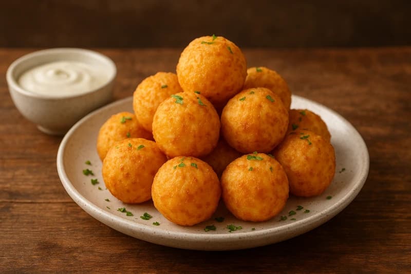 Bolinha de Queijo Crocante