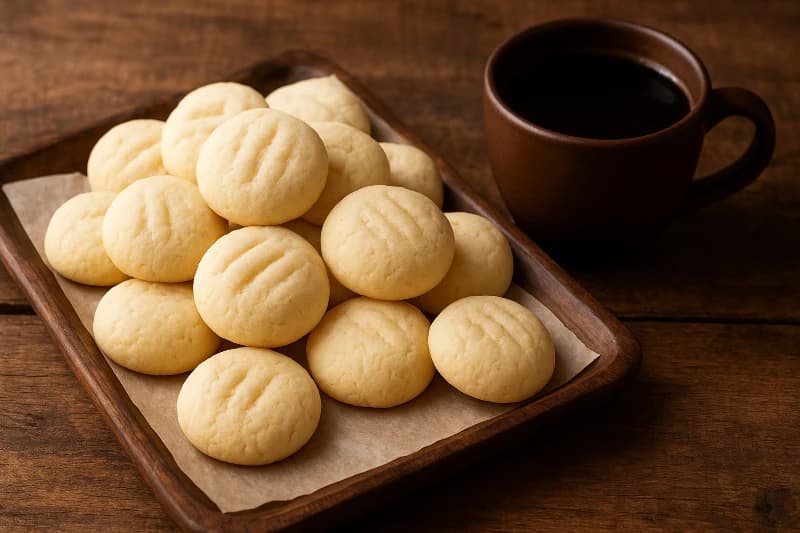 Sequilho Caseiro com Leite Condensado