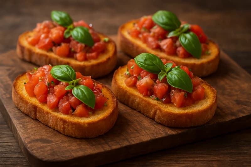 Bruschetta Clássica Italiana