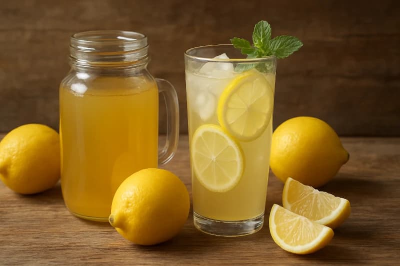 Xarope Caseiro de Limonada
