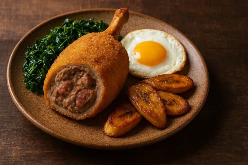 Bisteca Recheada à Paulista