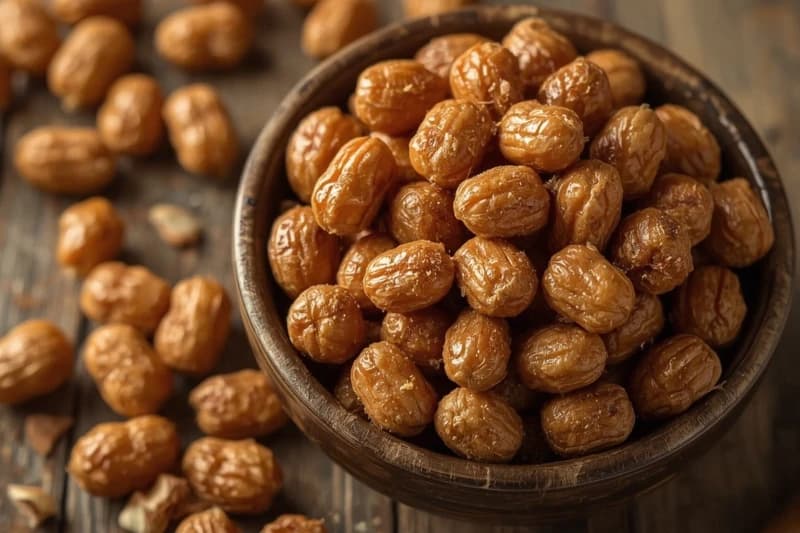 Amendoim Doce Crocante com Café e Canela