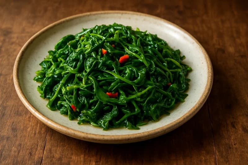 Agrião Refogado Simples e Saboroso