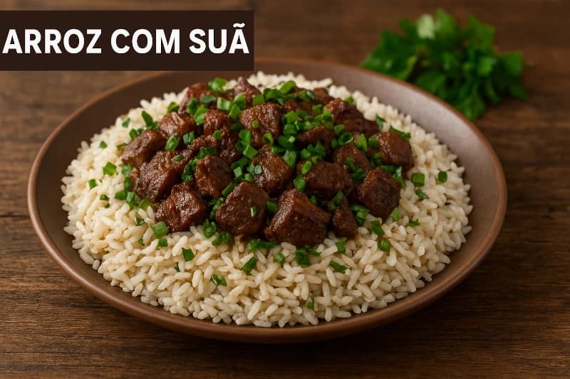 Arroz com Suan (Costelinha de Porco)
