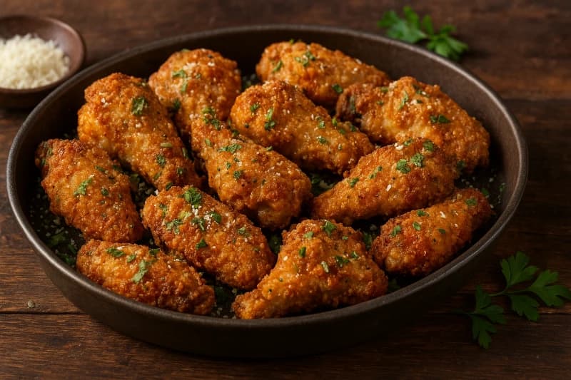 Asinhas de Frango Crocantes ao Forno