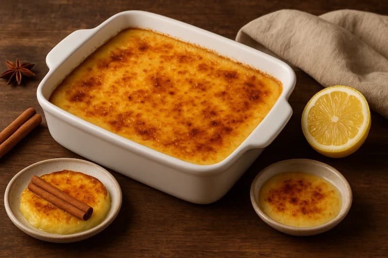 Ambrosia Assada Cremosa