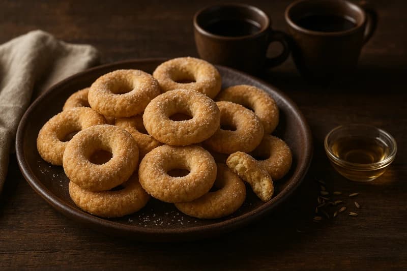 Rosquinha de Pinga e Erva-Doce