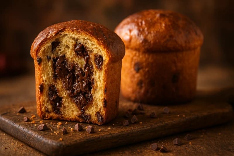 Chocotone Caseiro Tradicional