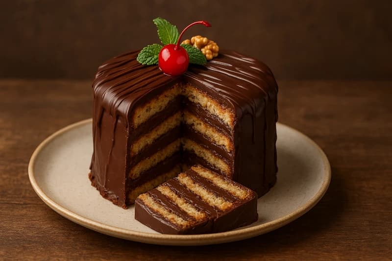 Chocotone Trufado com Ganache de Laranja