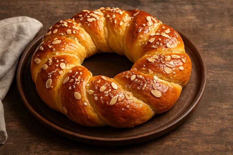 Rosca Natalina Doce e Macia