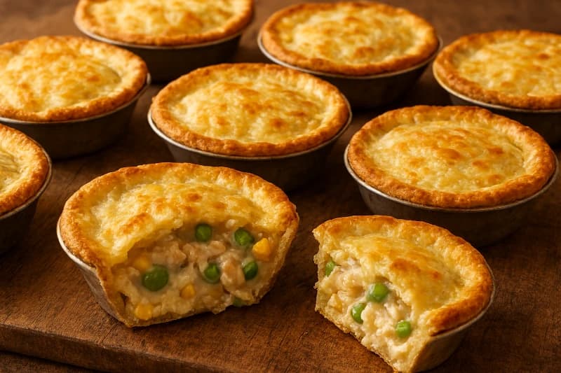 Tortinha de Frango Cremosa de Liquidificador