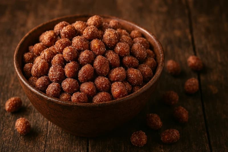 Amendoim Doce Crocante de Micro-ondas